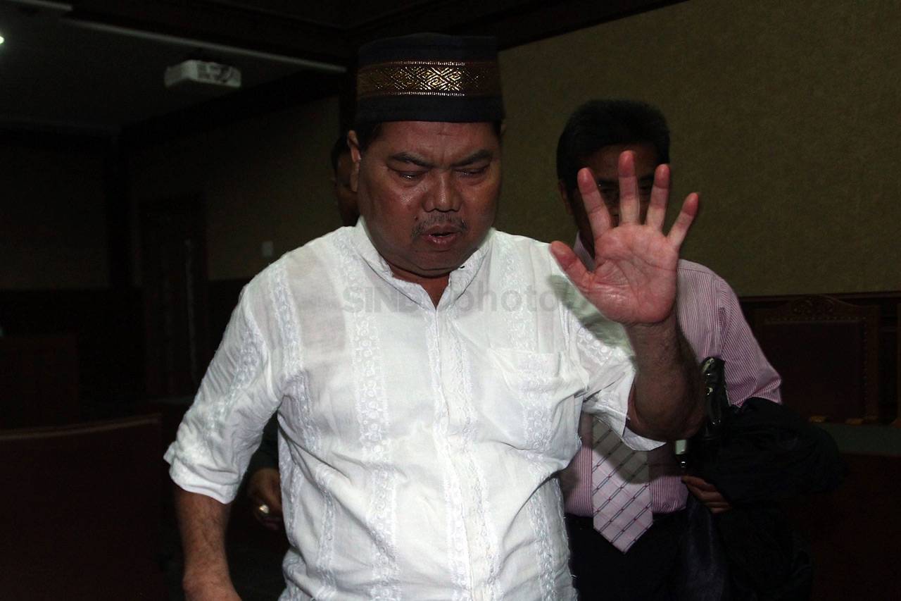Syamsir Yusfan Divonis...