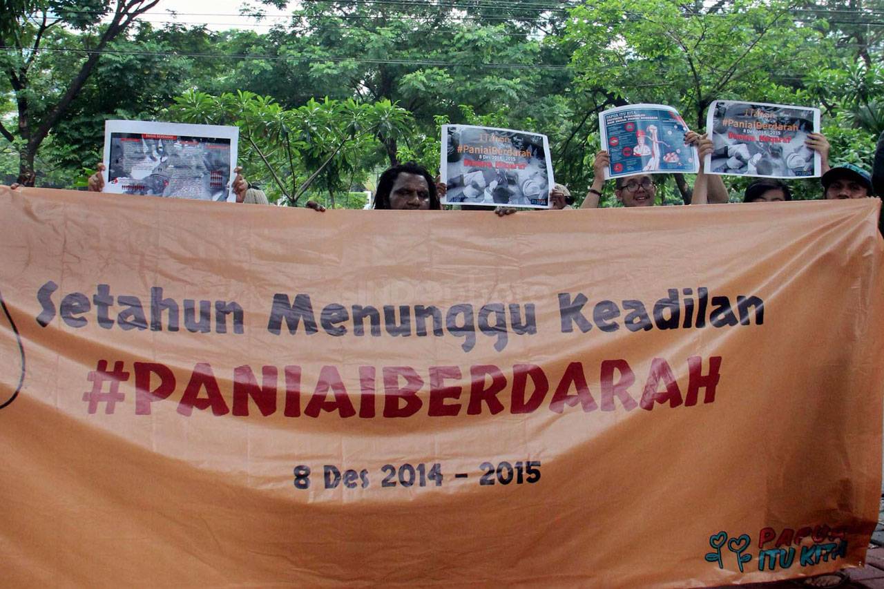 Setahun Tragedi Paniai...