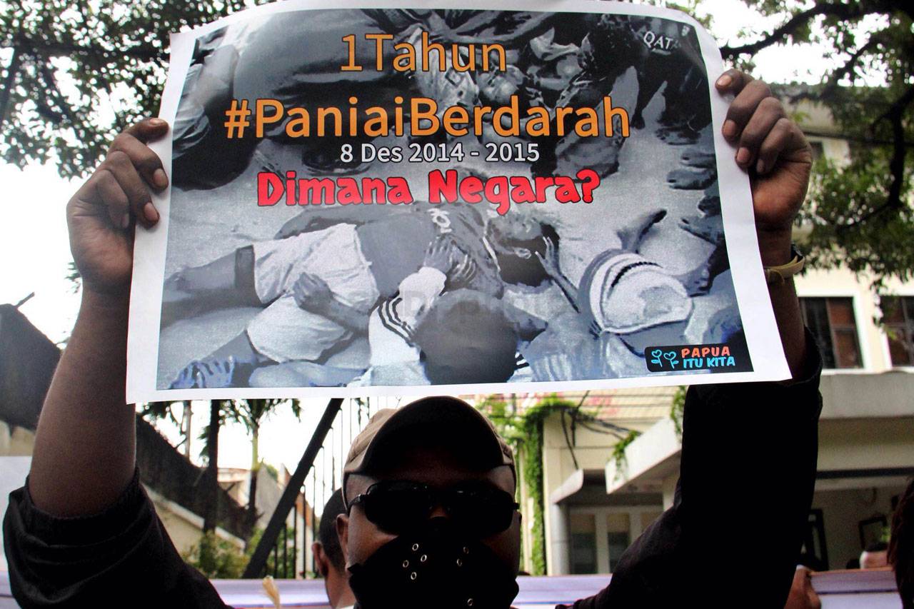 Setahun Tragedi Paniai...