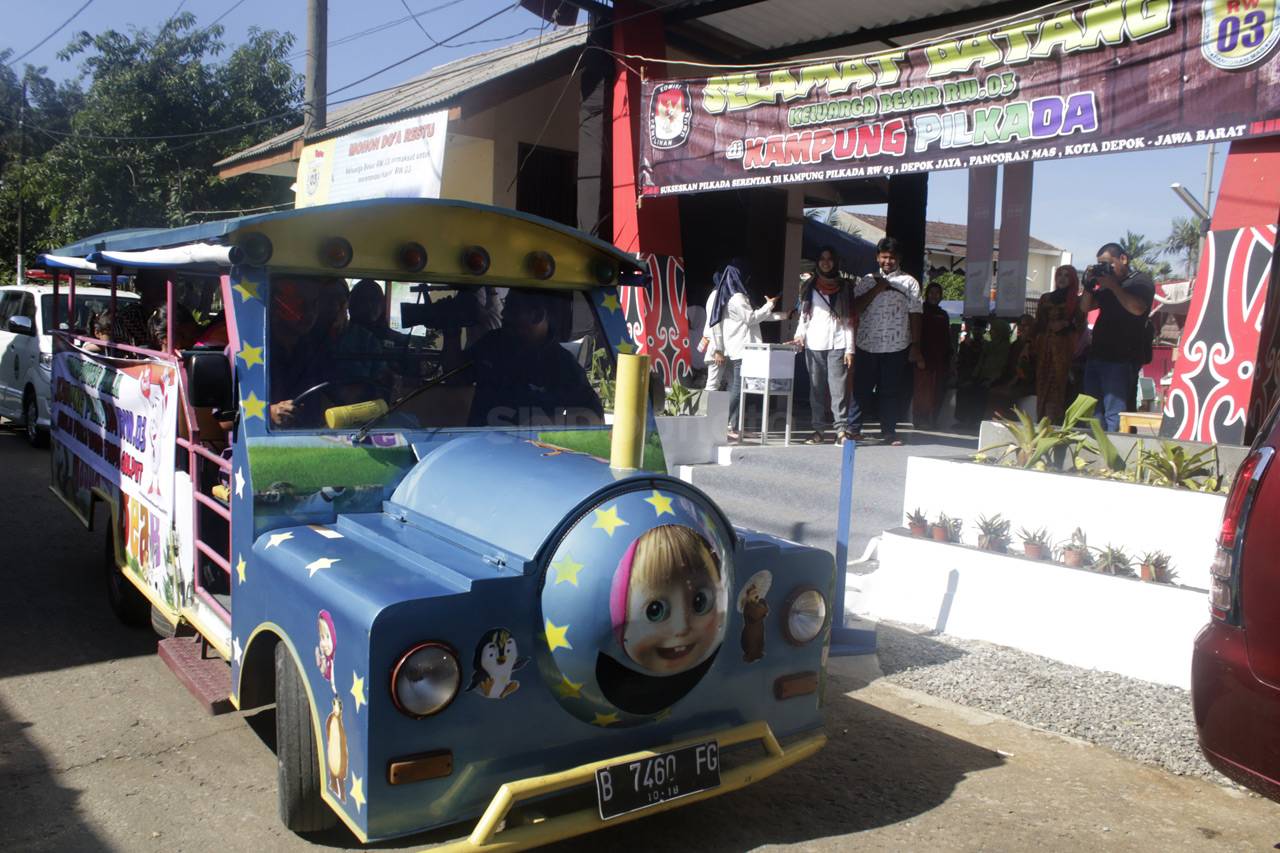 Di Kampung Pilkada Depok,...