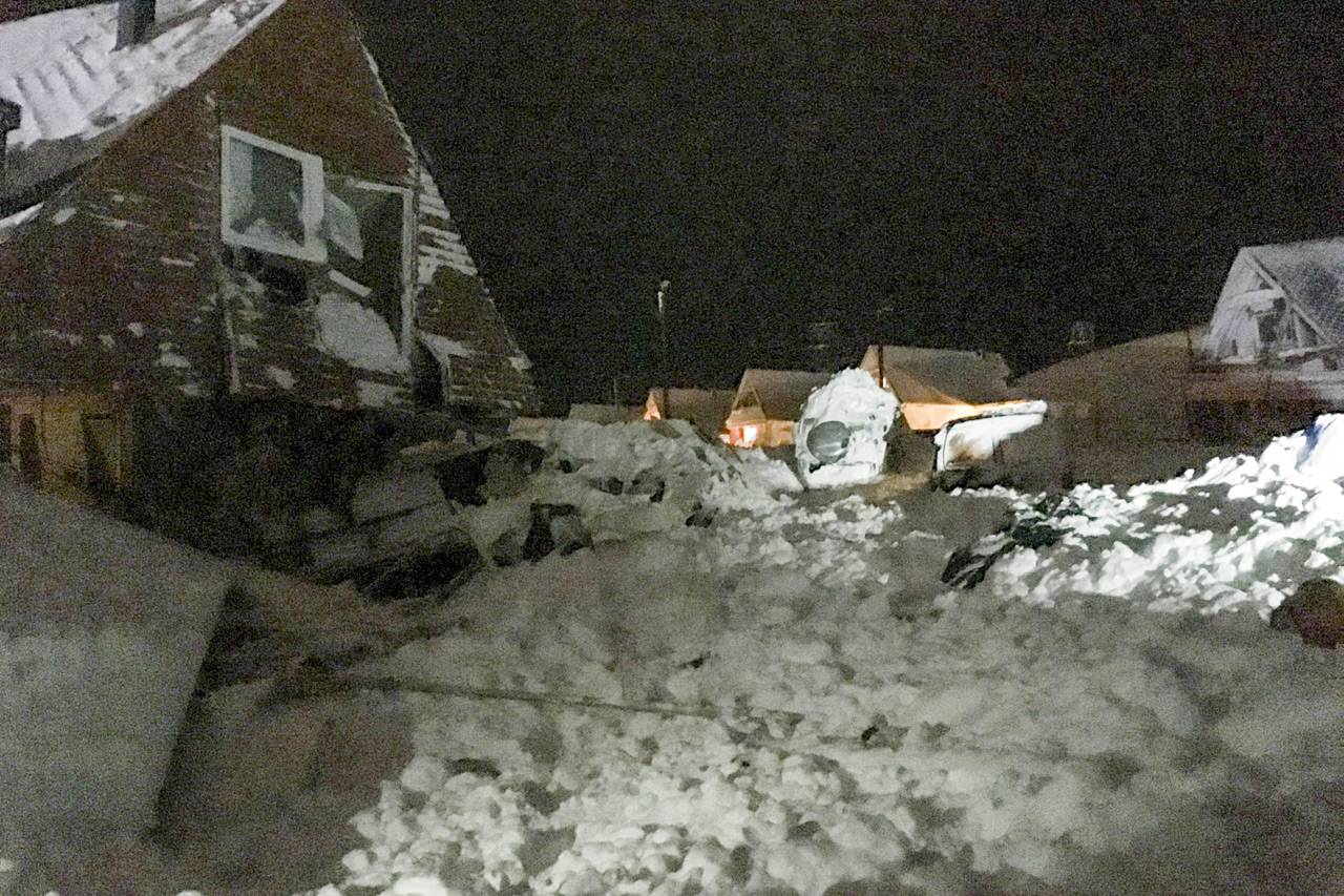 Longsor Salju di Norwegia