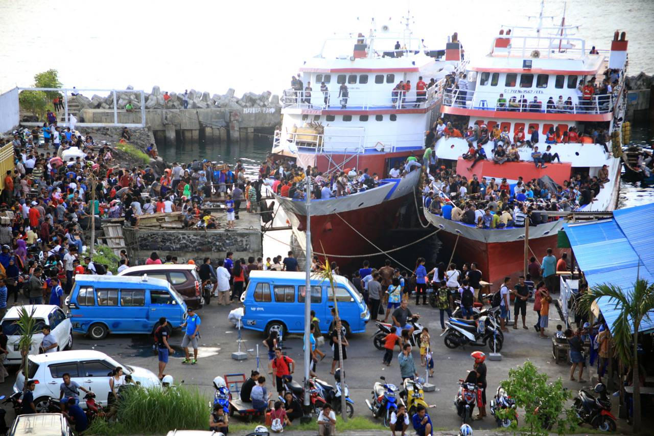 Mudik Natal, Penumpang...