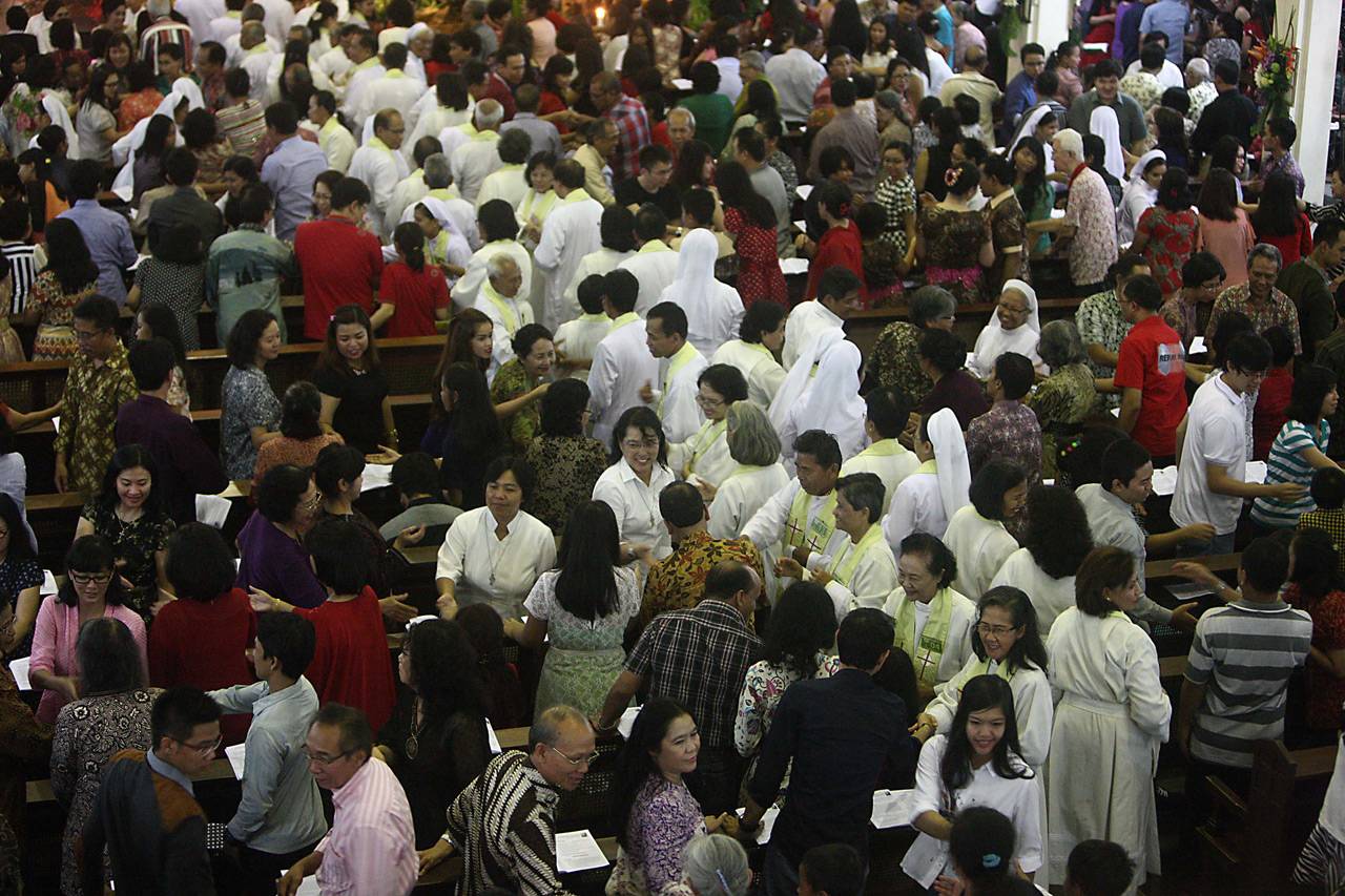 Misa Malam Natal di...