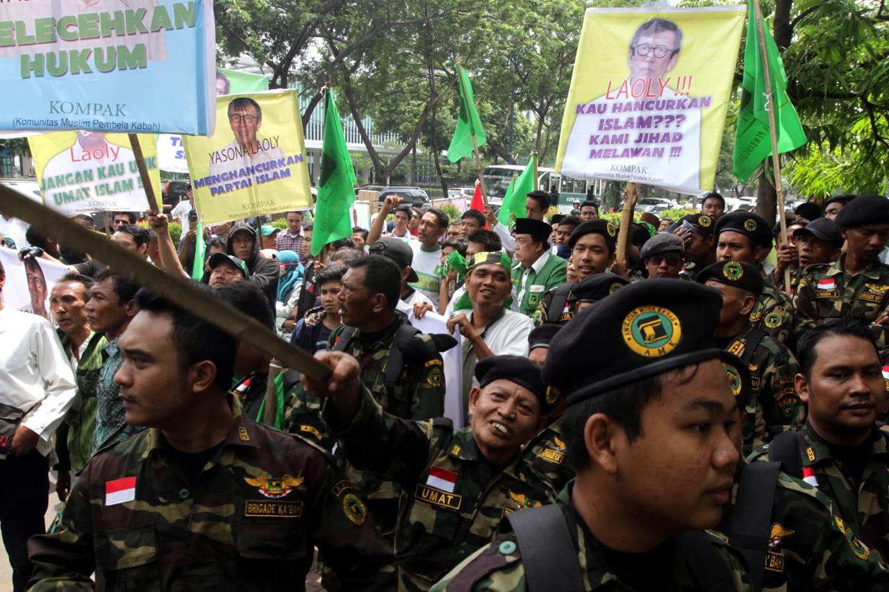 Pendukung PPP Djan Faridz...