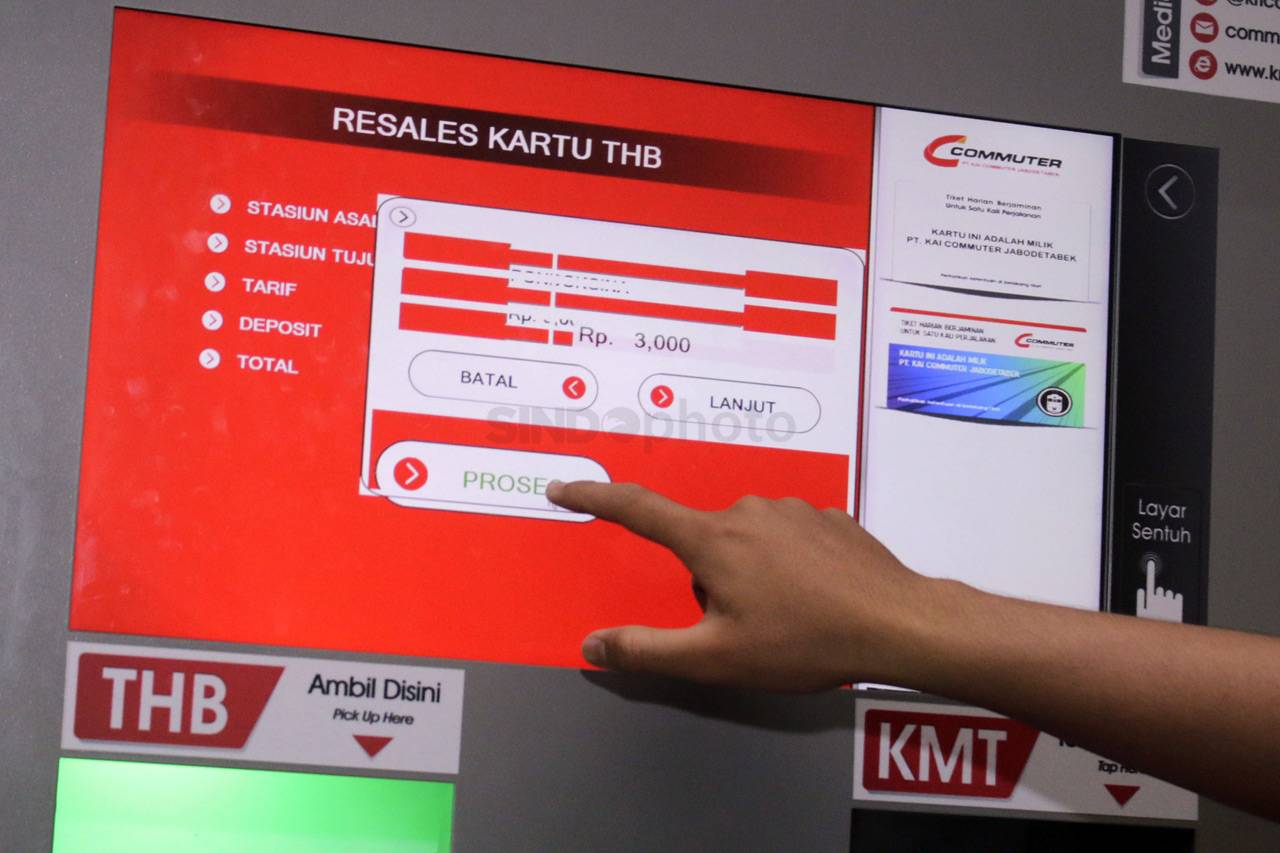 Kini Beli Tiket KRL...