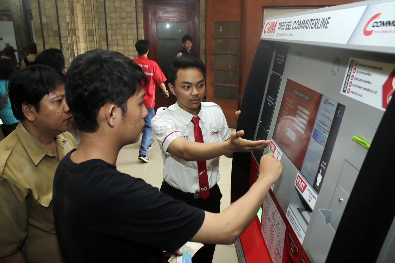 Kini Beli Tiket KRL...