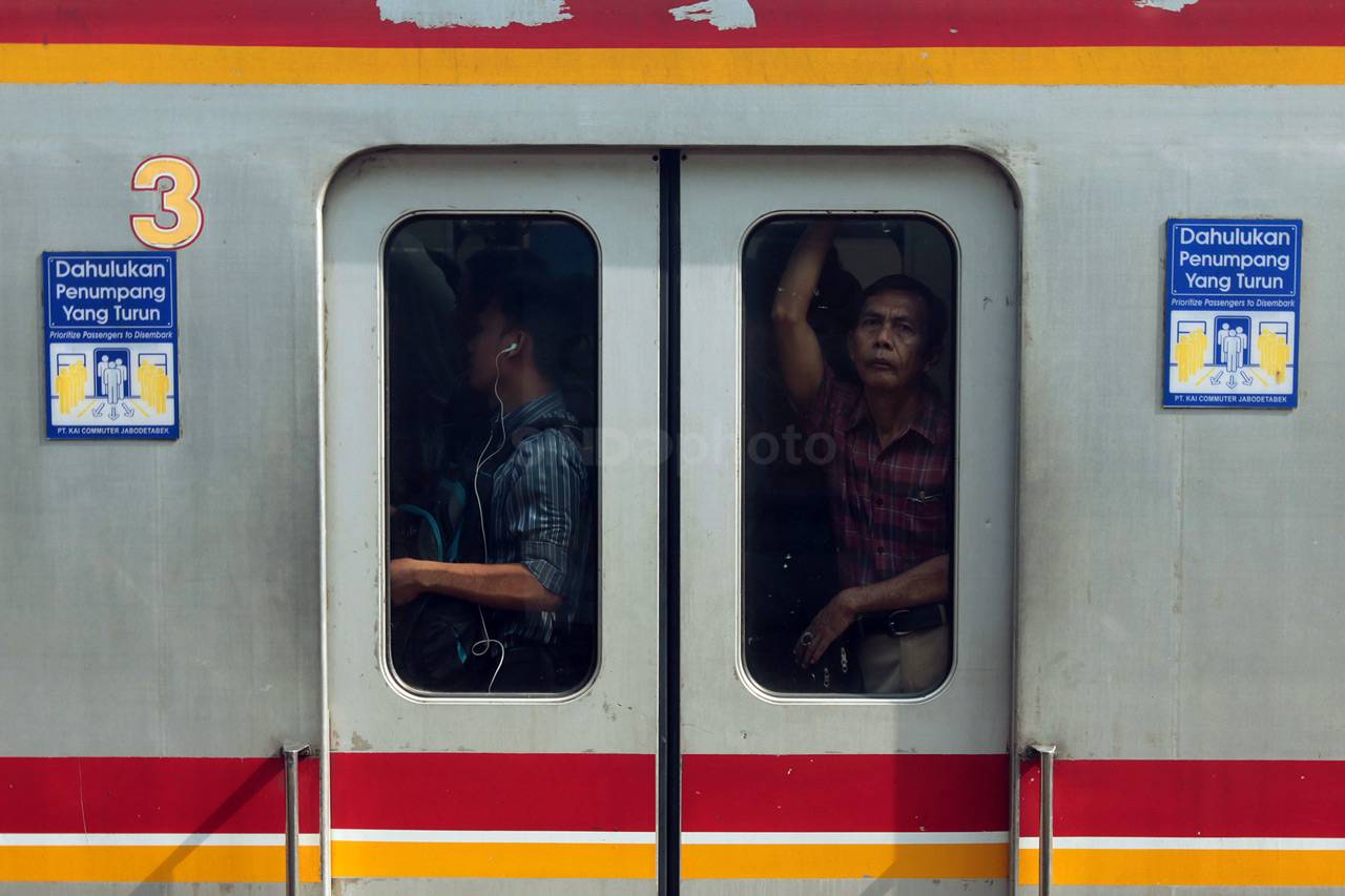 Usai Libur Panjang KRL...