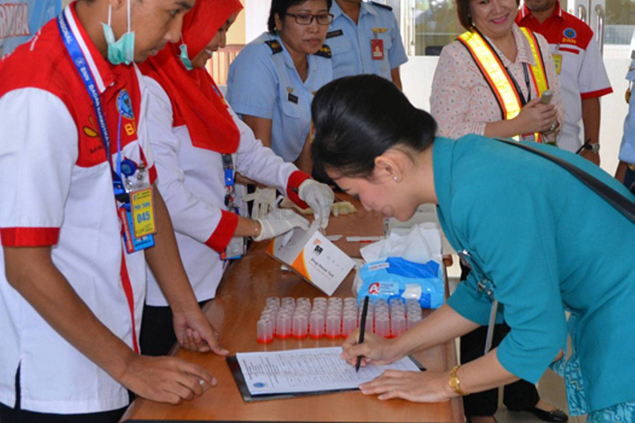 BNN Malang Gelar Tes...