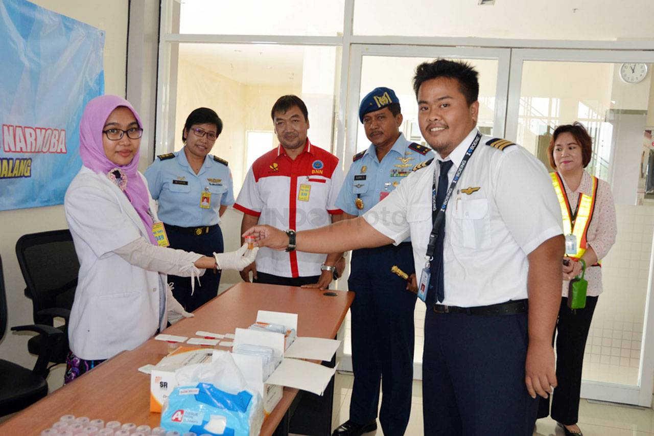 BNN Malang Gelar Tes...