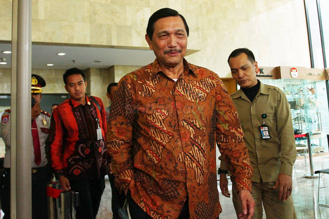 Luhut Datangi KPK Bahas...