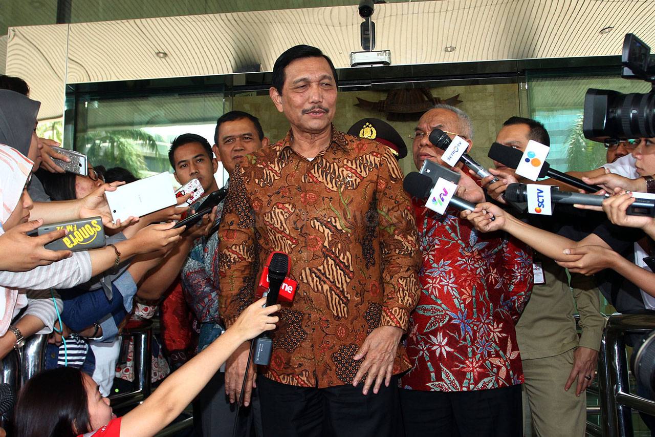 Luhut Datangi KPK Bahas...