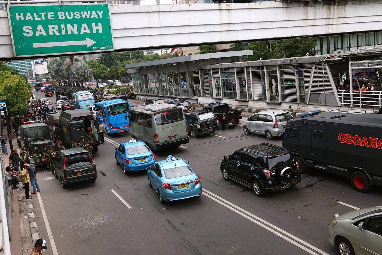 Kondisi Jalan Thamrin...