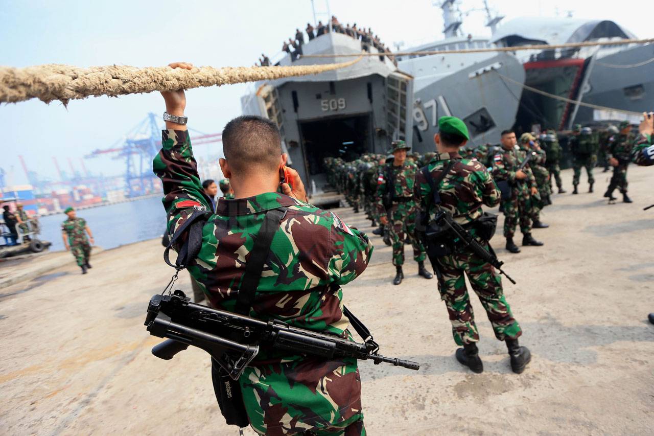 TNI Kirim 1.300 Prajurit...