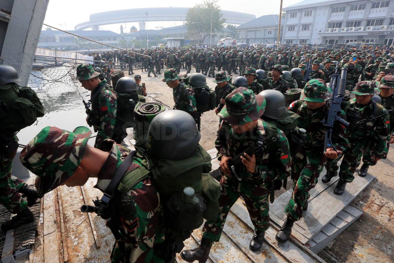 TNI Kirim 1.300 Prajurit...