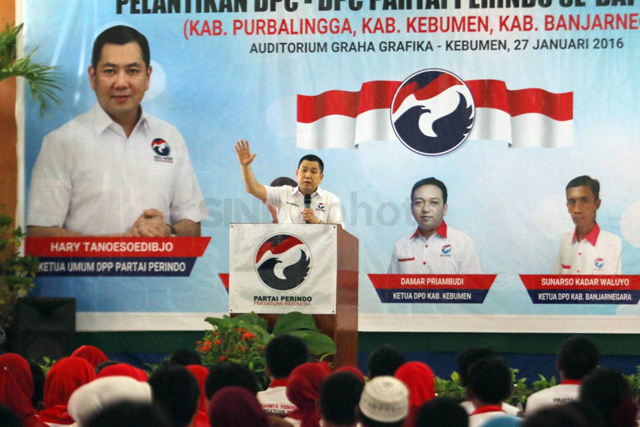 Hary Tanoesoedibjo Lantik...