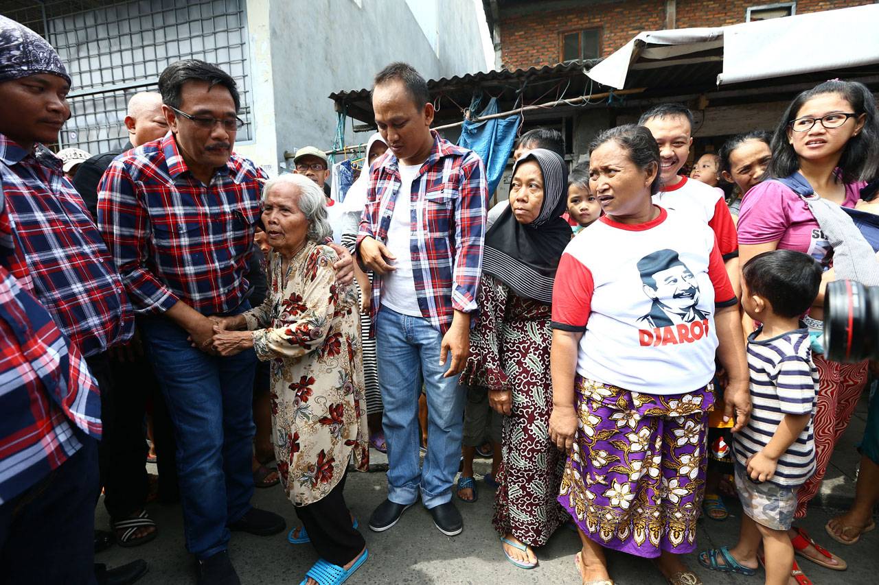 Cawagub Djarot Blusukan...