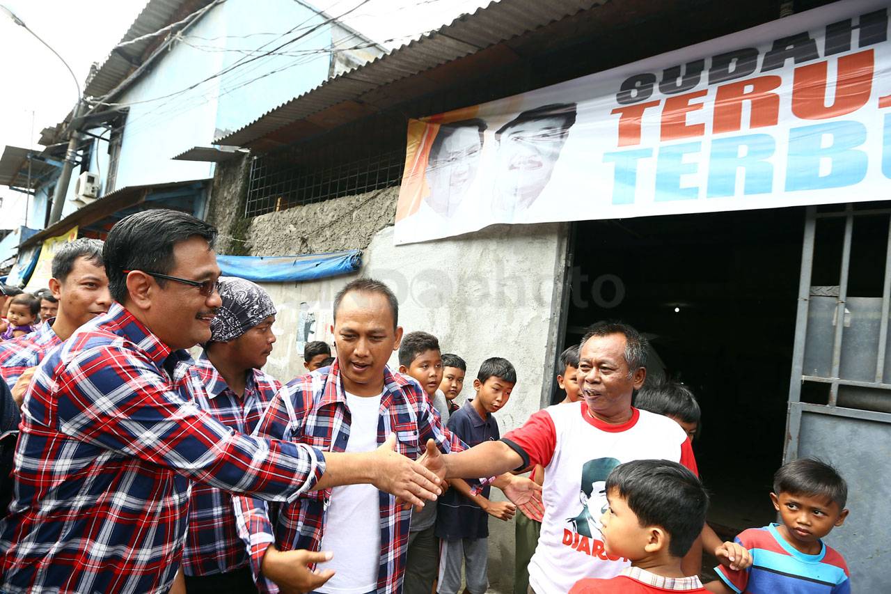 Cawagub Djarot Blusukan...