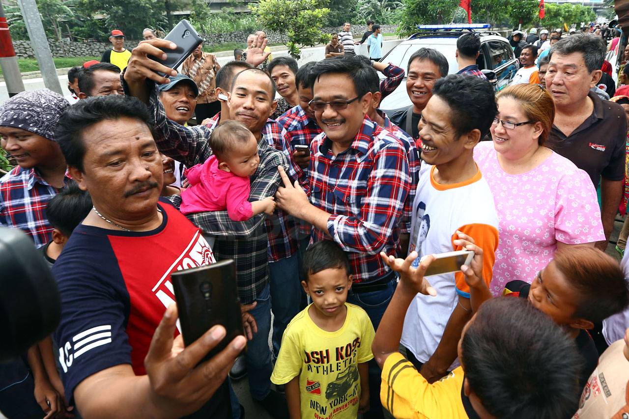 Cawagub Djarot Blusukan...