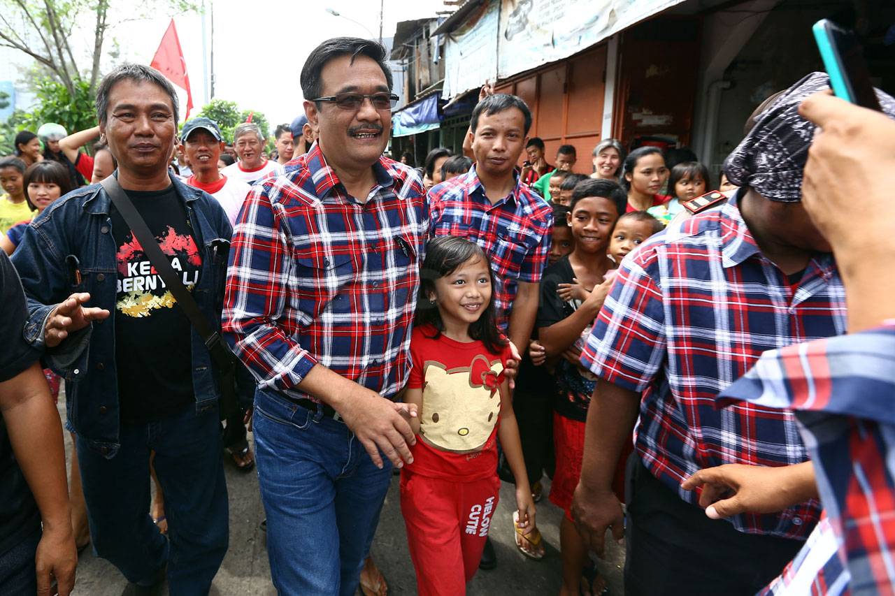 Cawagub Djarot Blusukan...