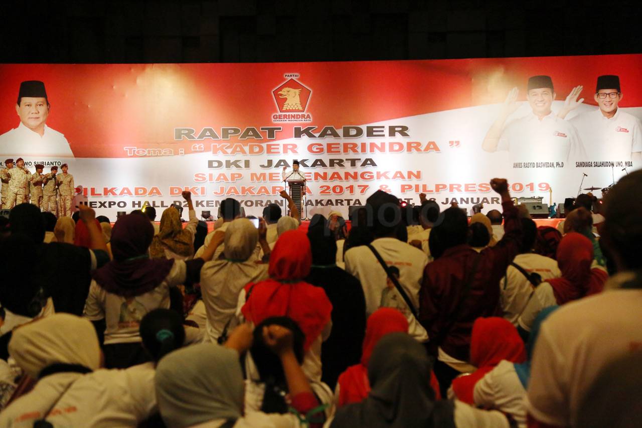 Prabowo Ajak Kader Gerindra...