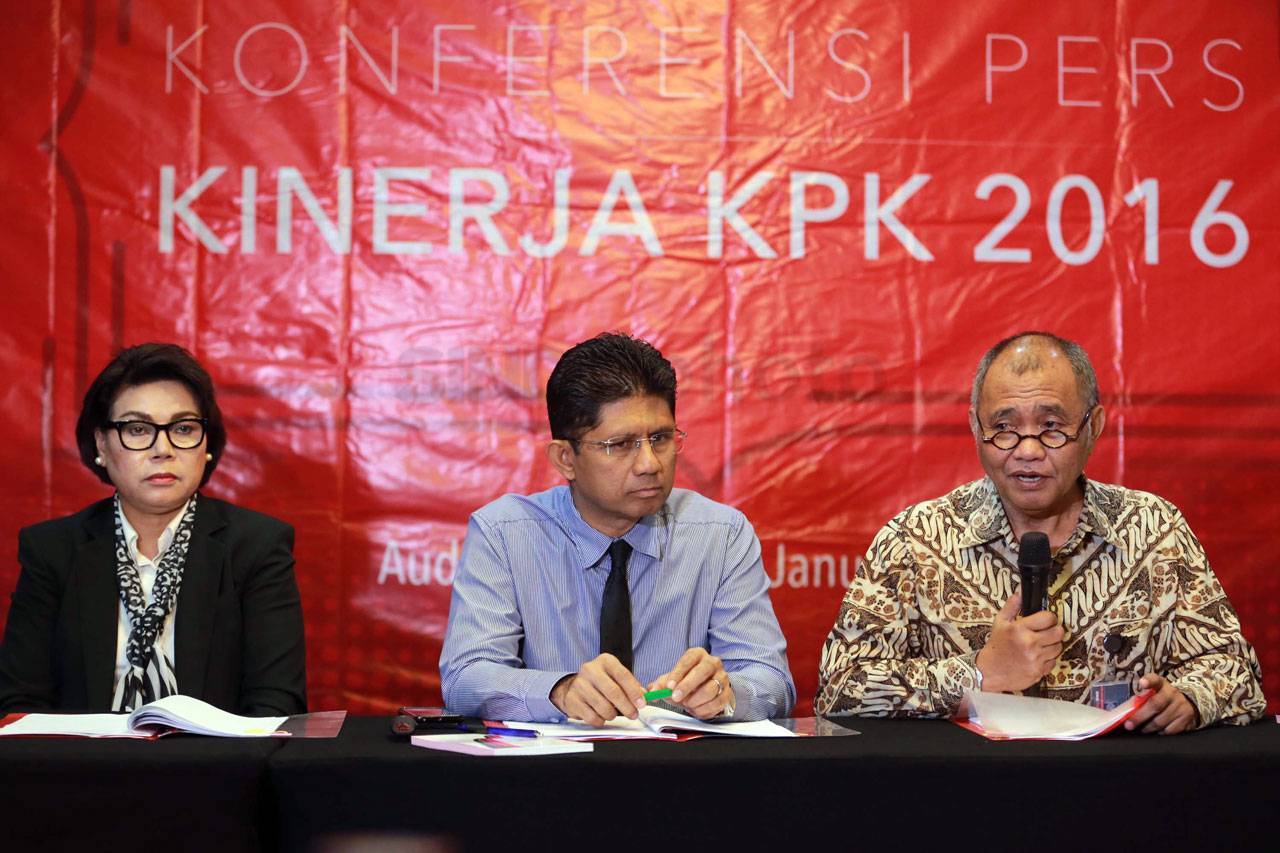 Sepanjang 2016 KPK Sumbang...