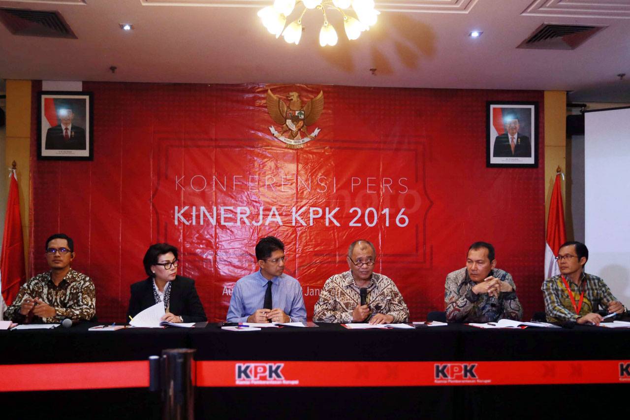 Sepanjang 2016 KPK Sumbang...