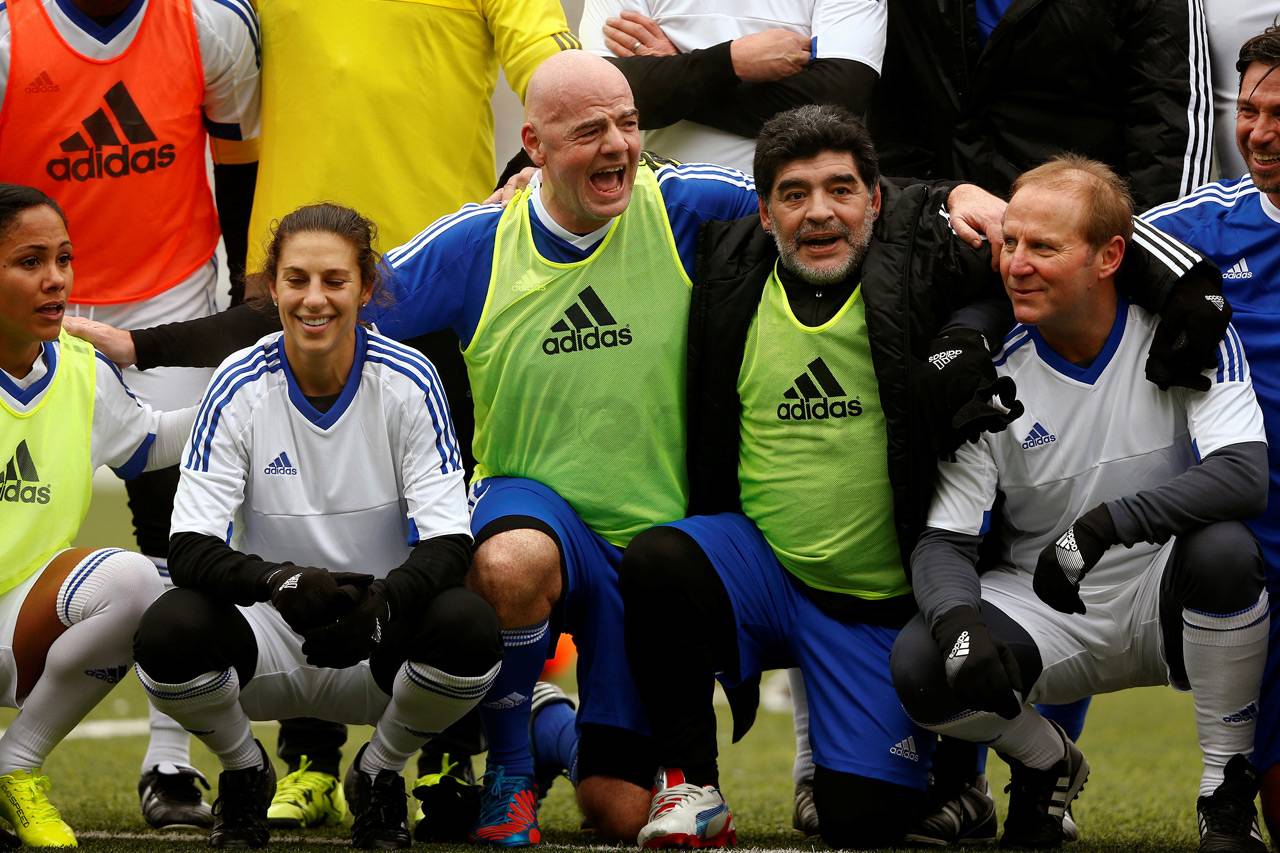 Aksi Maradona di Turnamen...