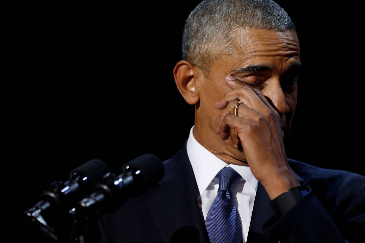 Pidato Perpisahan, Obama...