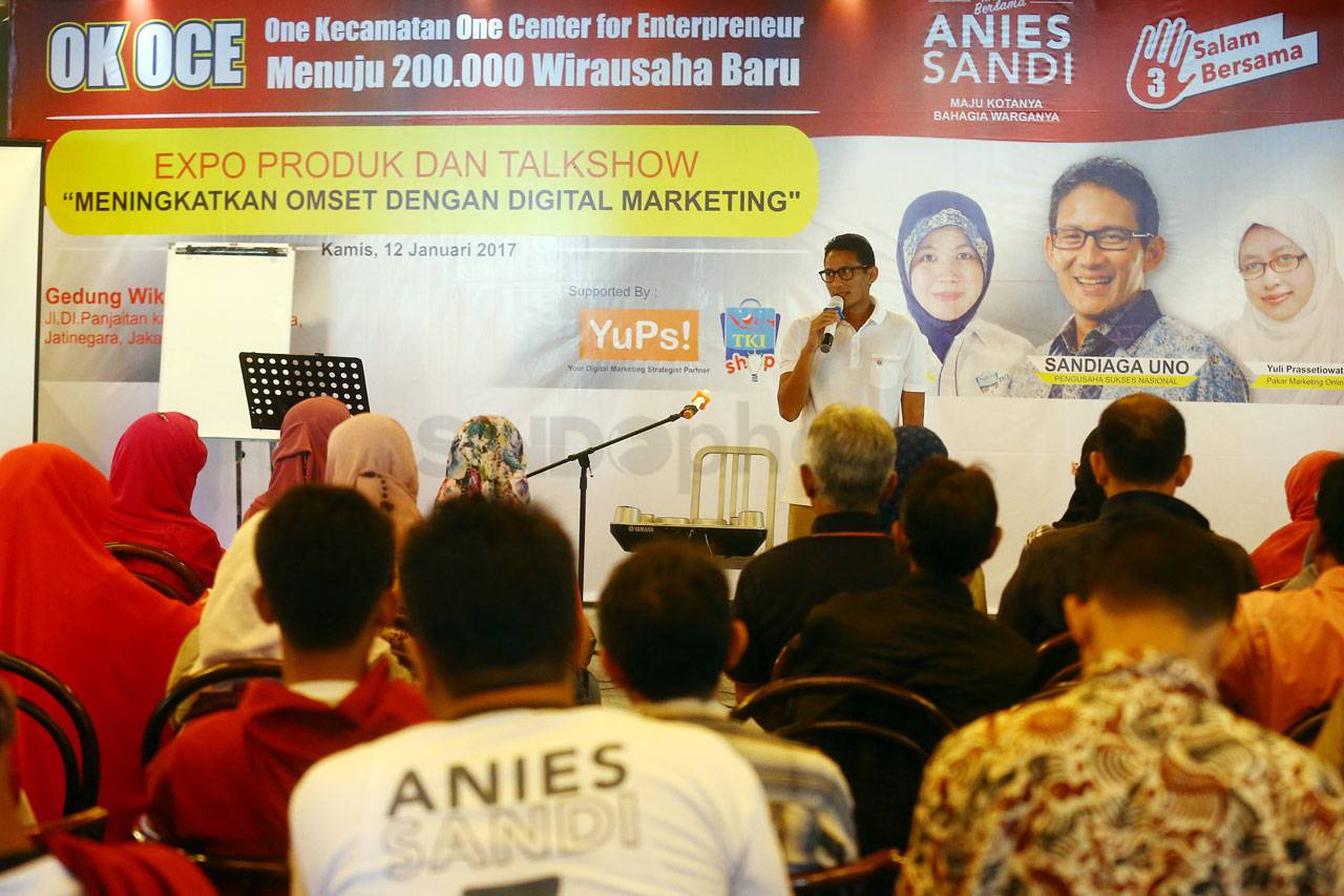Sandiaga Uno Sosialisasikan...