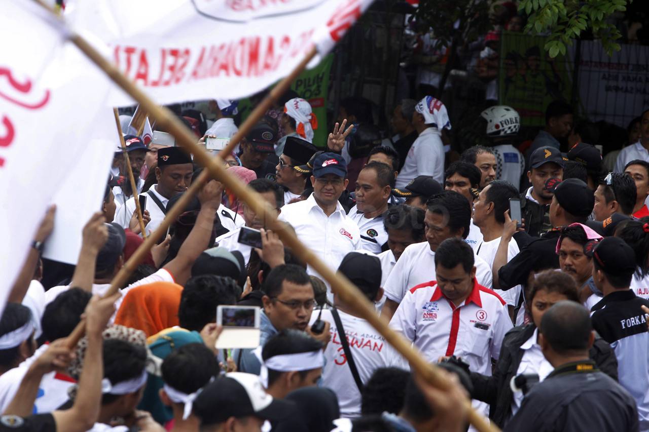 Cagub Anies Baswedan...