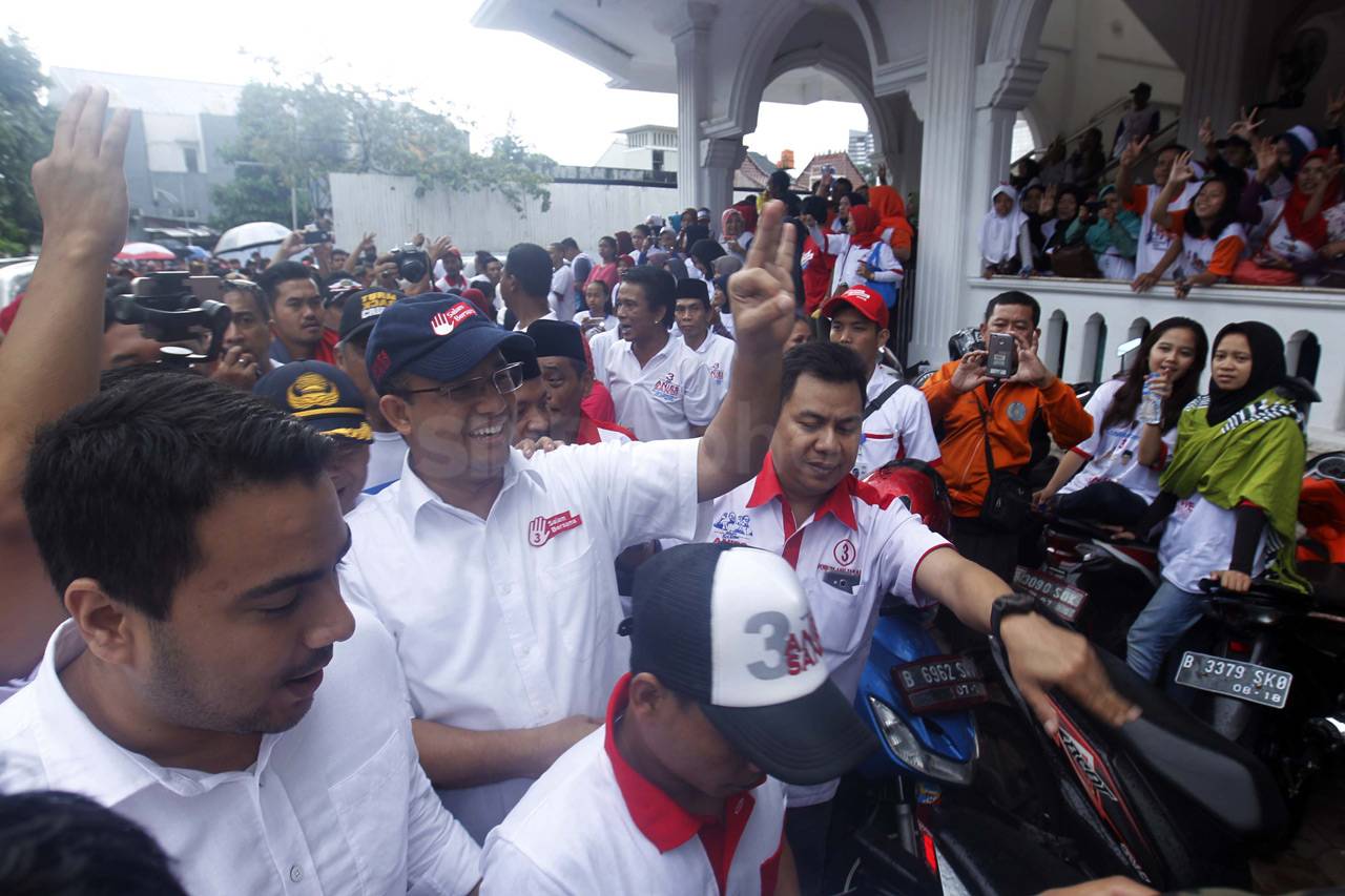 Cagub Anies Baswedan...