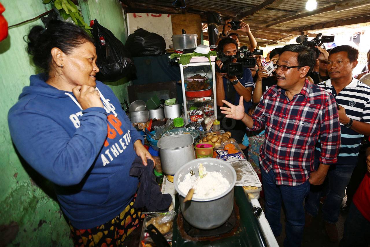 Cawagub Djarot Blusukan...