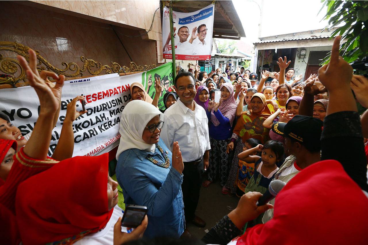 Cawagub Anies Baswedan...