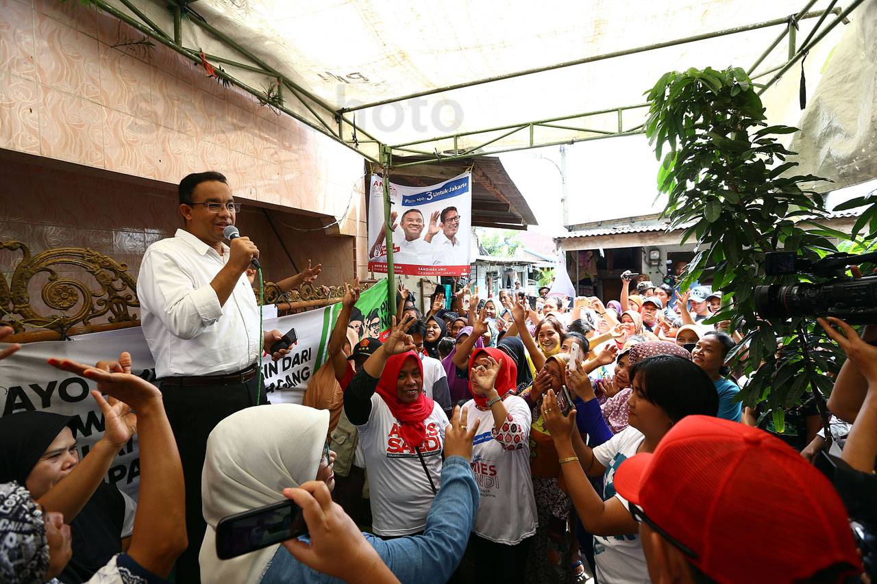 Cawagub Anies Baswedan...