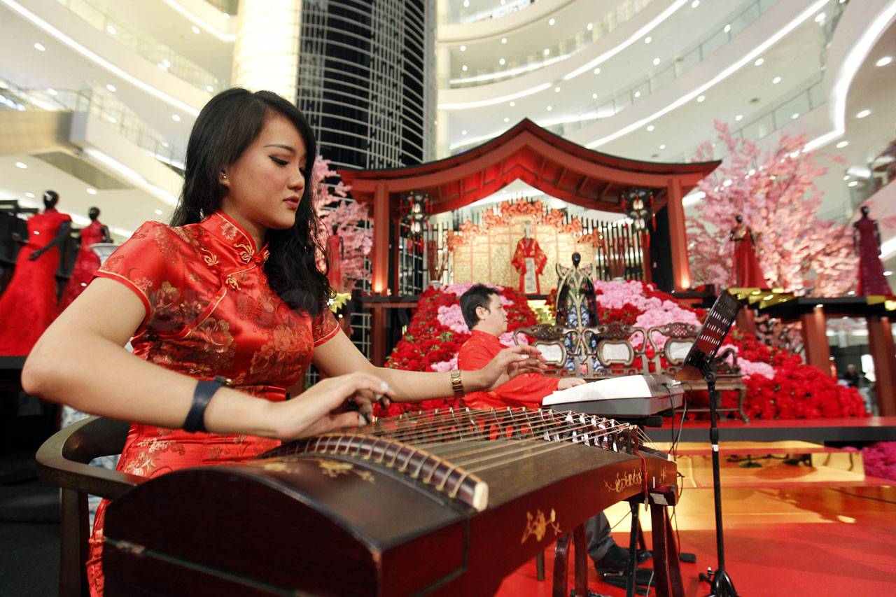 Sambut Imlek, Senayan...