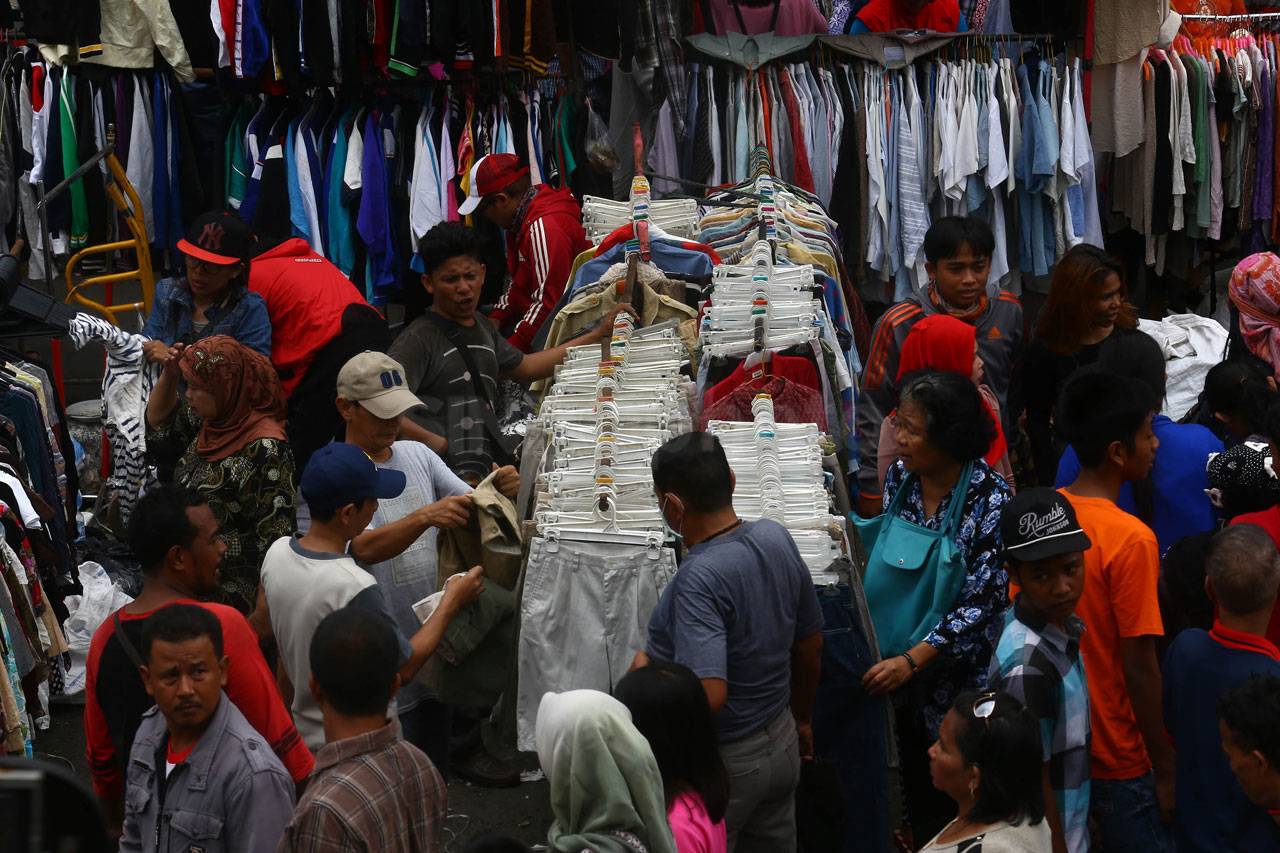 Pedagang Pasar Senen...