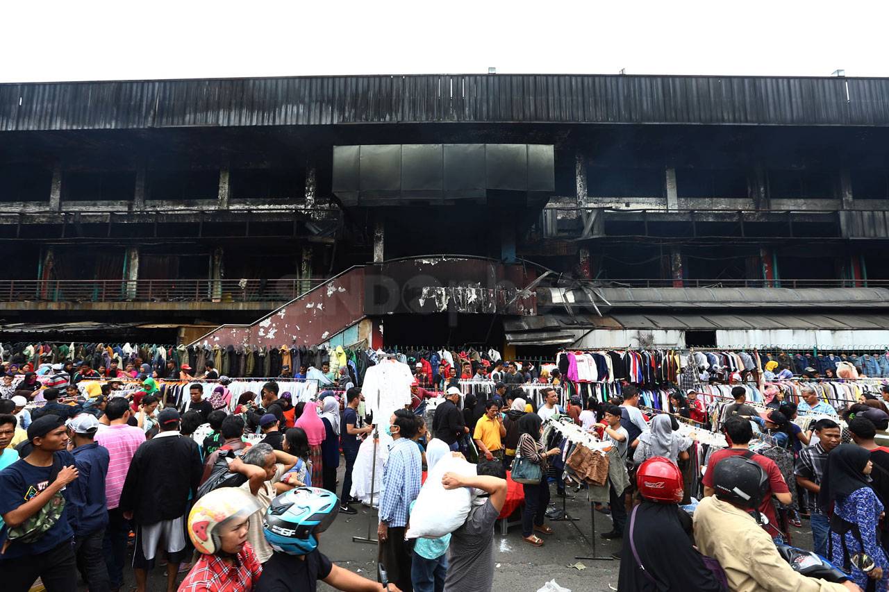 Pedagang Pasar Senen...
