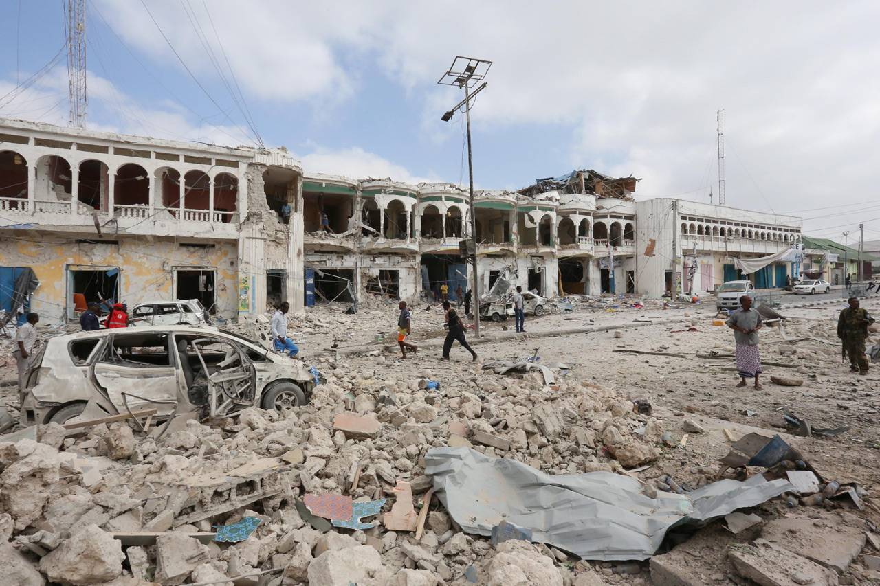 Bom Mobil di Somalia,...