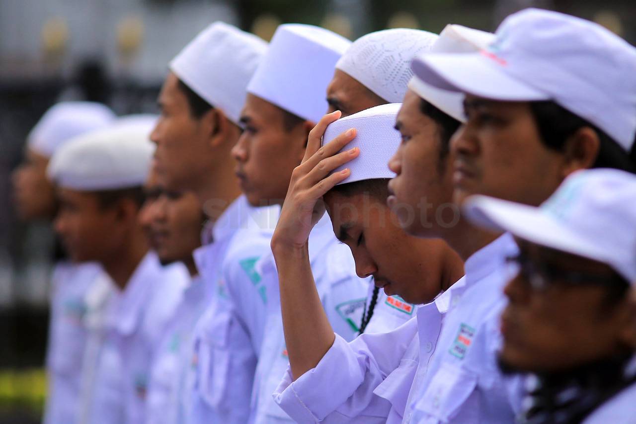 Aksi Bela Ulama di Gedung...