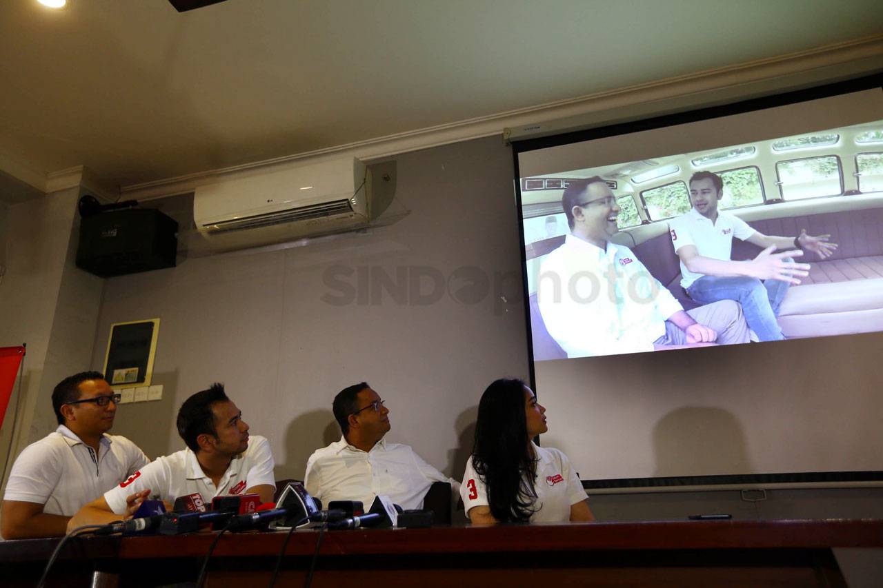 Cagub Anies Hadiri Peluncuran...