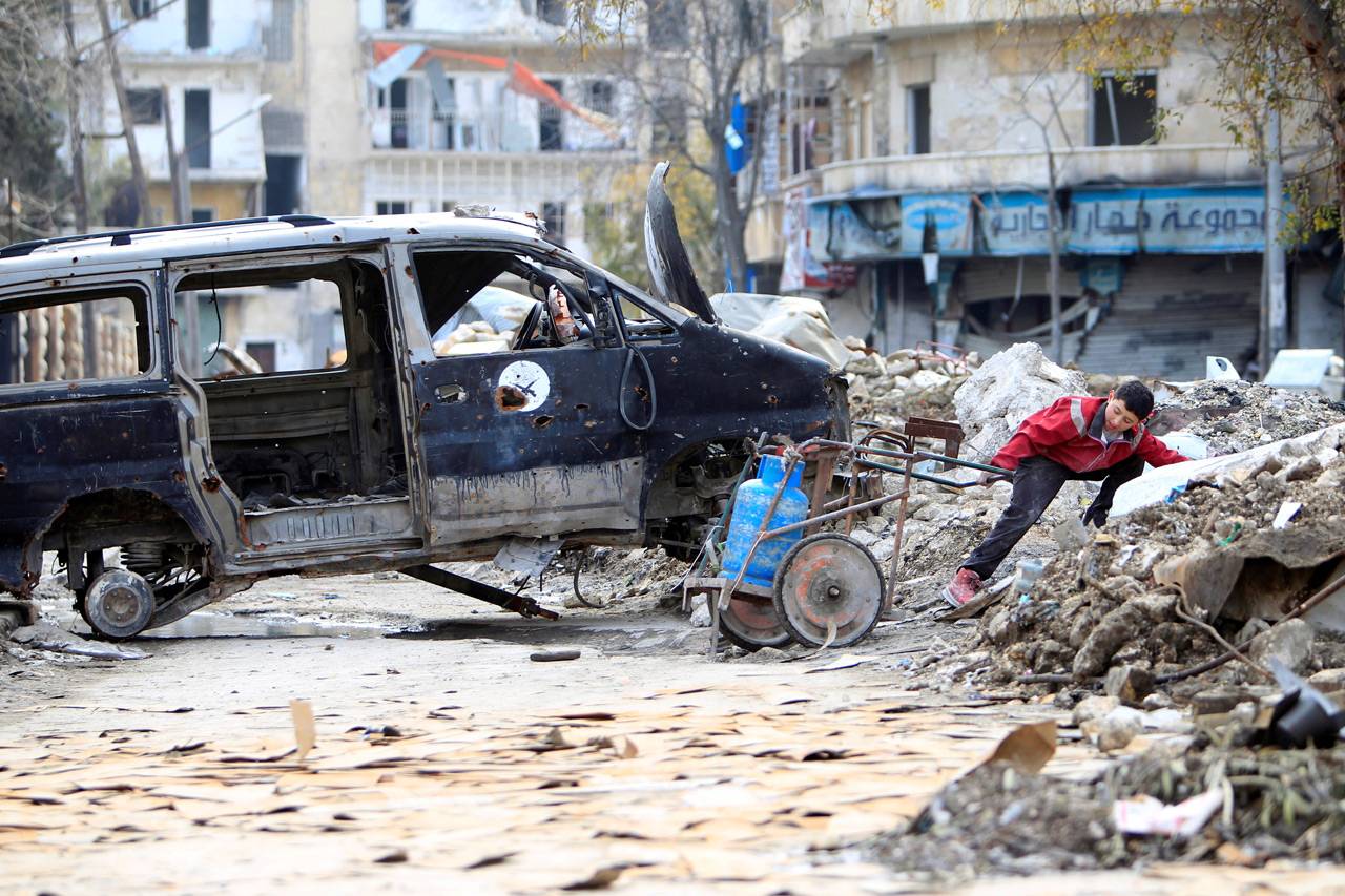 Kehidupan Kota Aleppo...