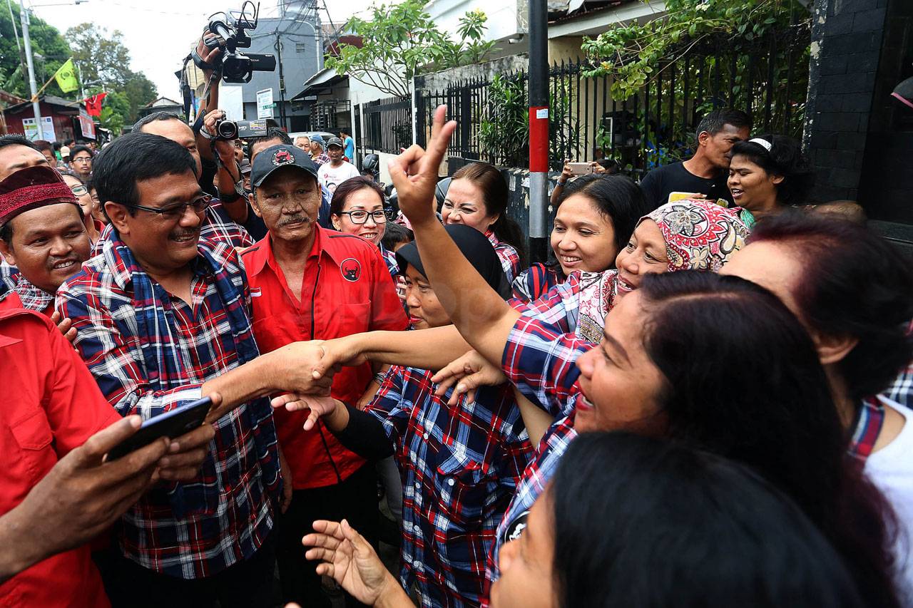 Cawagub Djarot Blusukan...