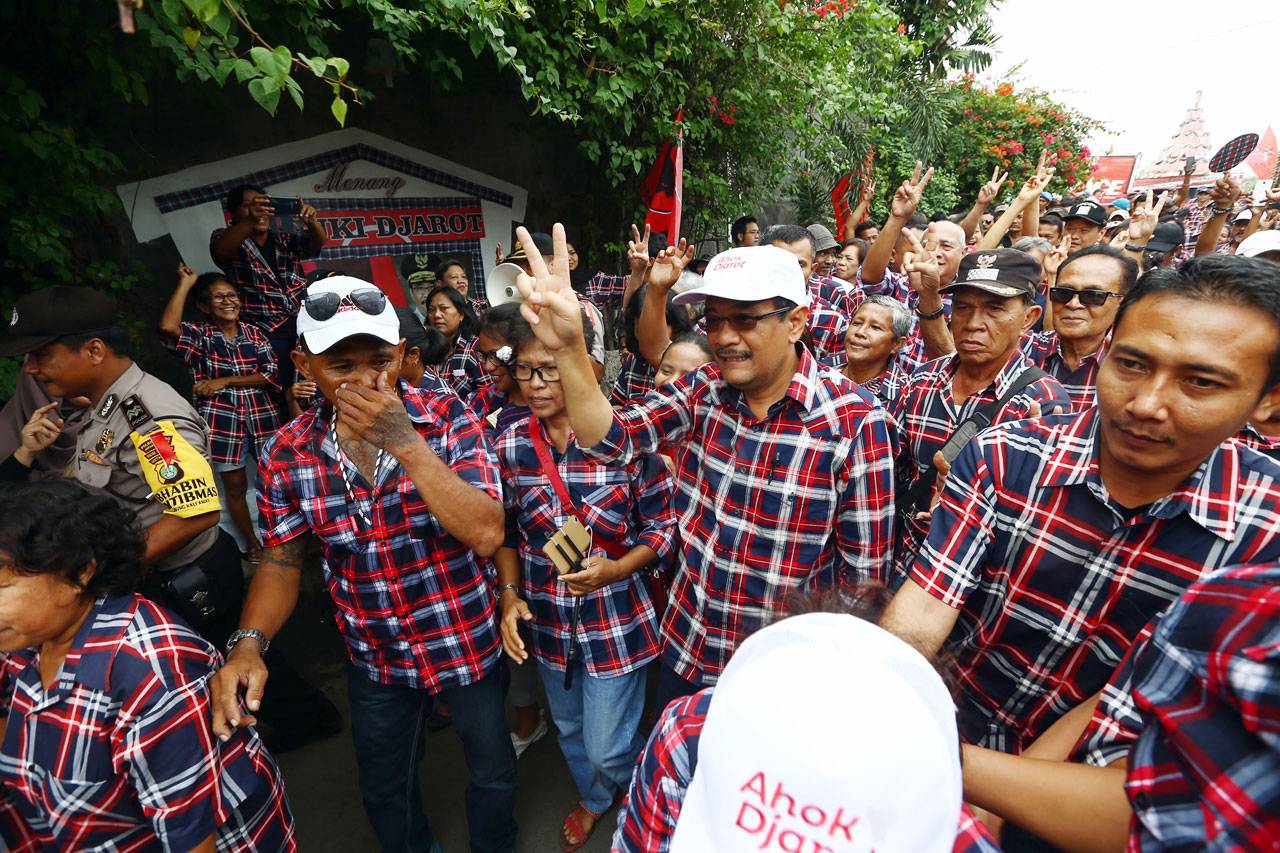 Cawagub Djarot Temui...