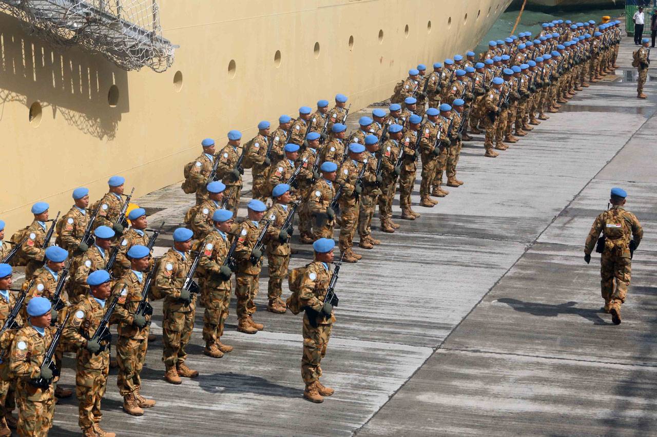 Satgas Kizi TNI Konga...