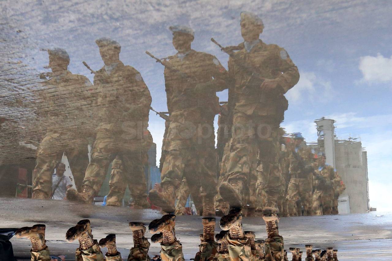 Satgas Kizi TNI Konga...
