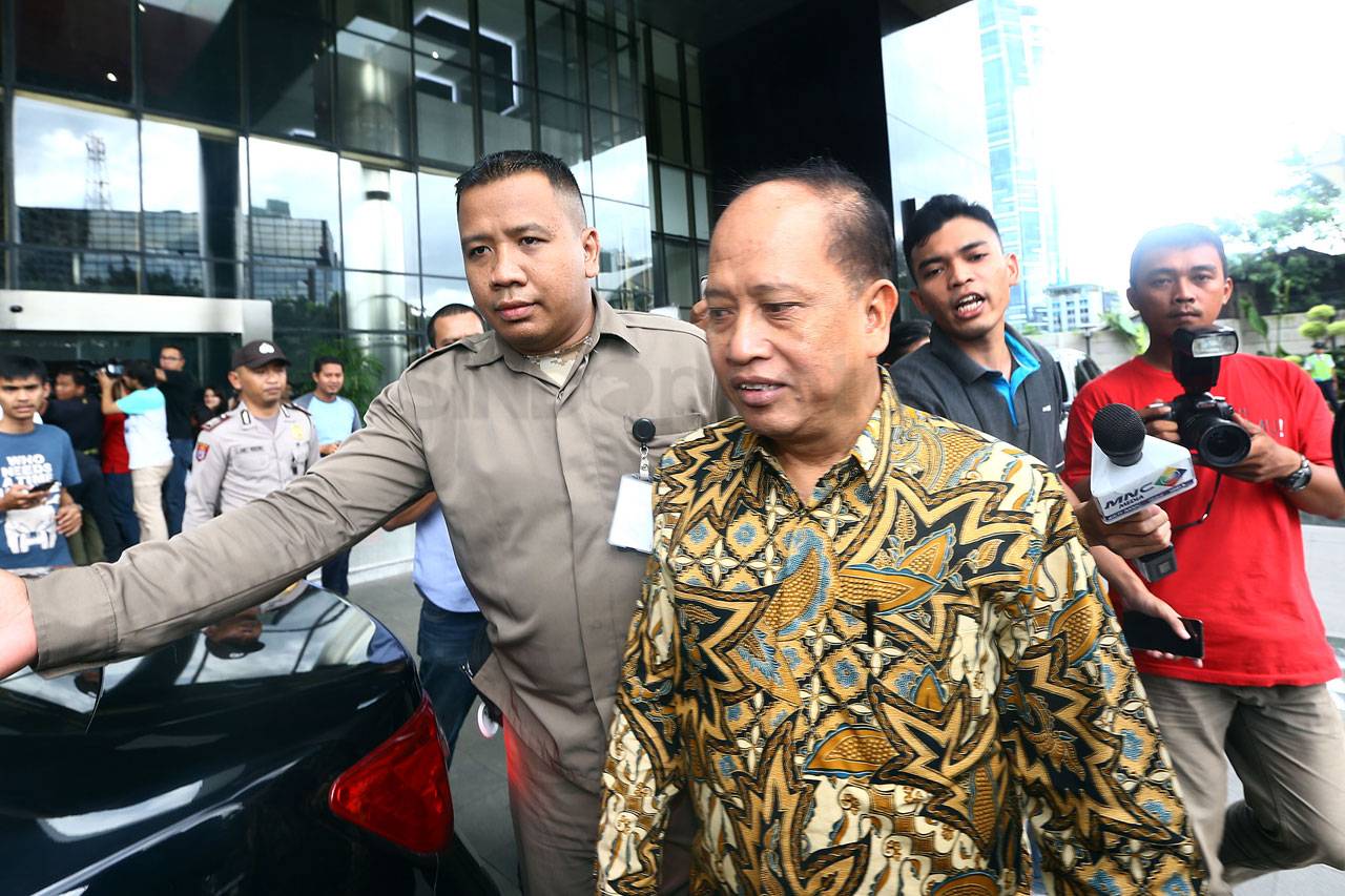 Menristek Sambangi KPK...