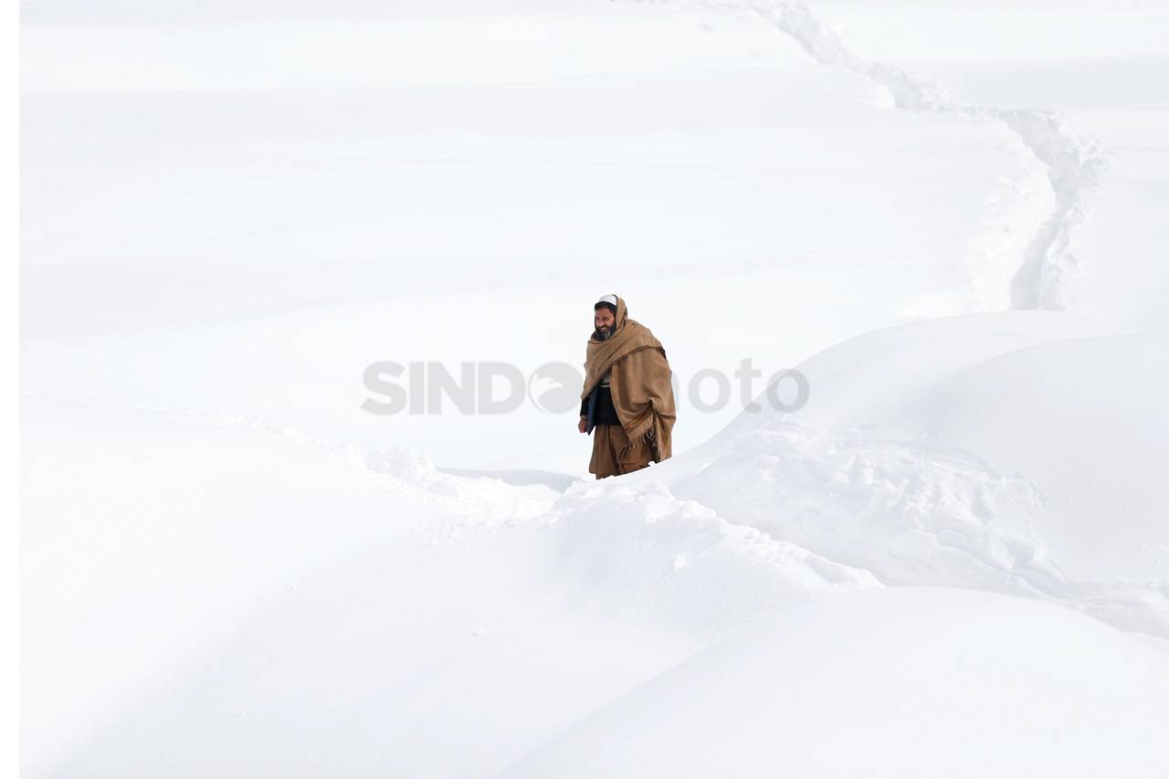 Longsor Salju di Afghanistan,...