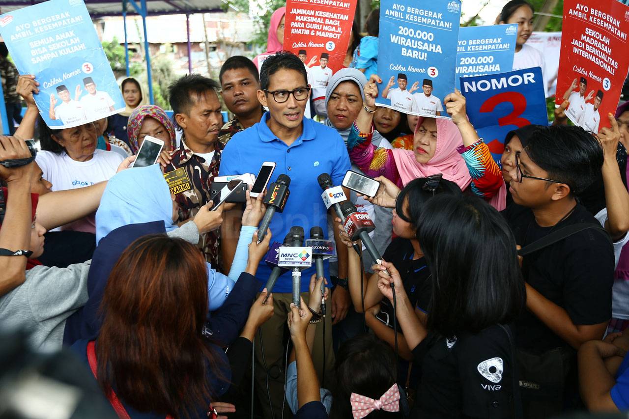 Cawagub Sandiaga Janji...