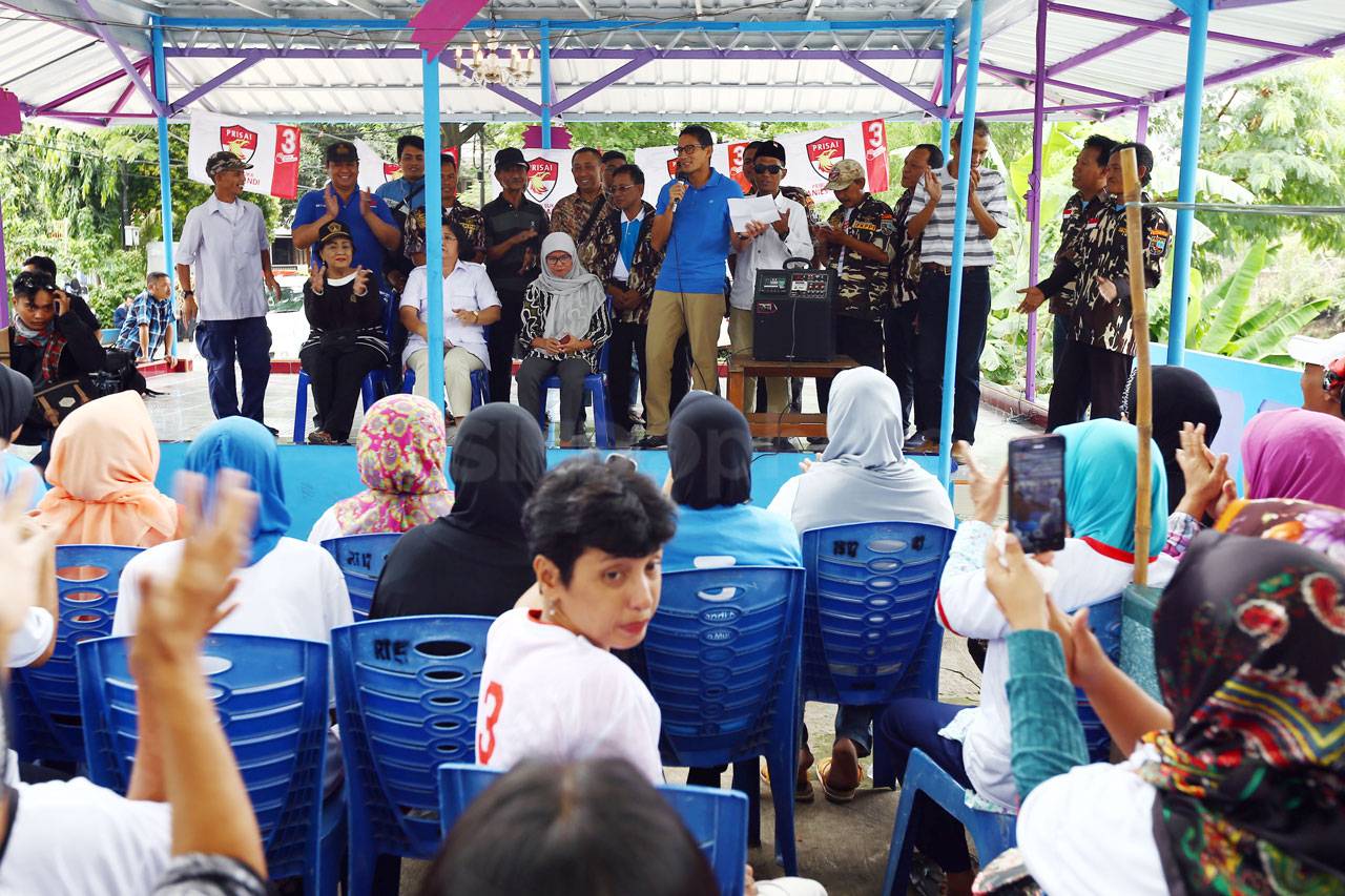 Cawagub Sandiaga Janji...