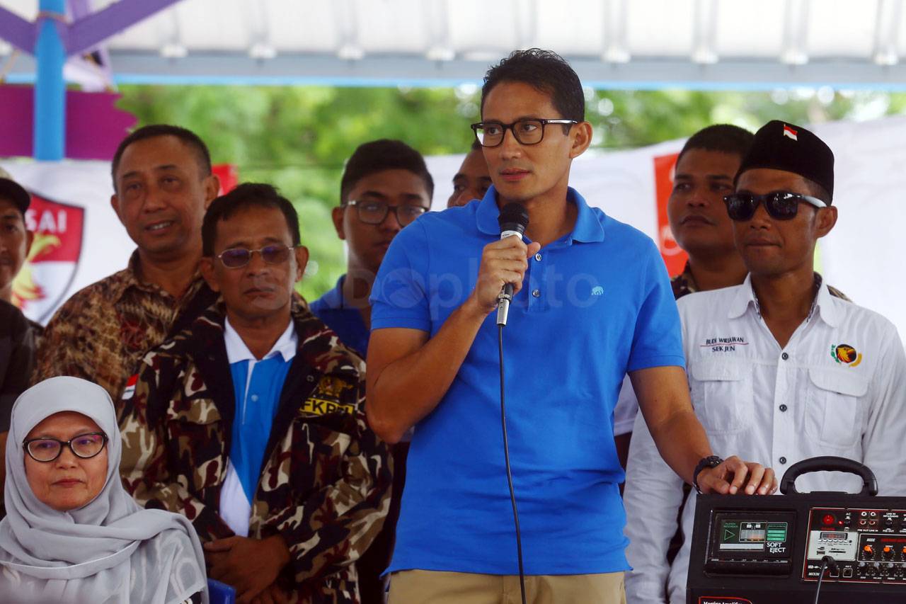 Cawagub Sandiaga Janji...